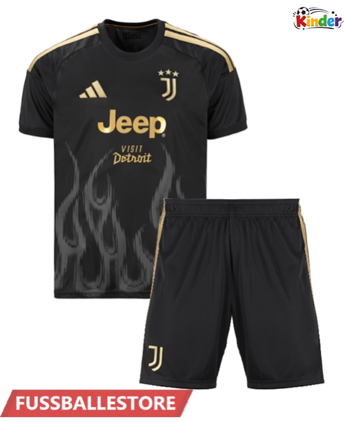 Günstige Juventus Gleison Bremer #3 3rd trikot Kinder 2026-27 Kurzarm (+ Kurze Hosen)